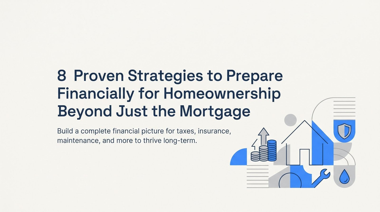 8 Proven Strategies to Prepare Financially for Homeownership Beyond Just the Mortgage